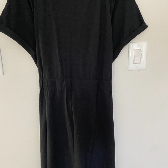 Studio Untold Black Tie Waist Dress - Plus Size - Picture 7 of 9